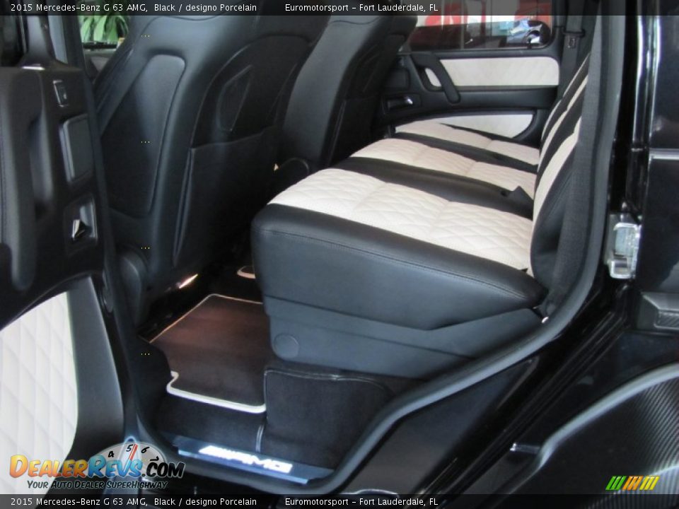 Rear Seat of 2015 Mercedes-Benz G 63 AMG Photo #8
