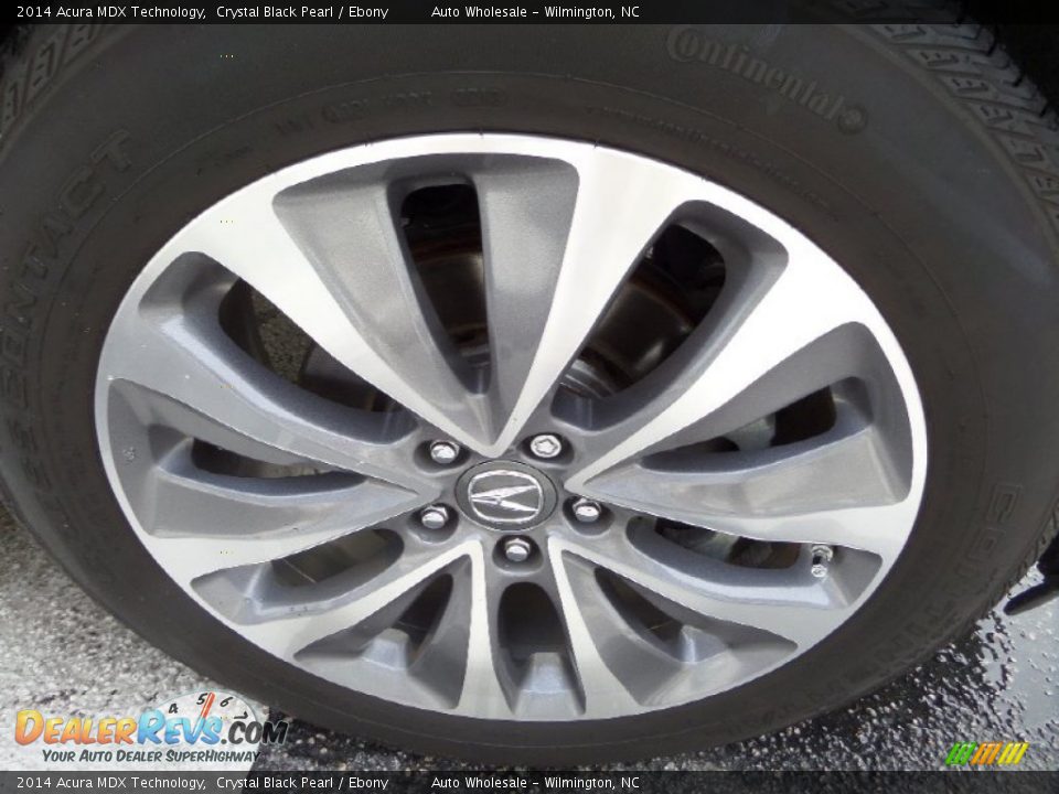 2014 Acura MDX Technology Crystal Black Pearl / Ebony Photo #7