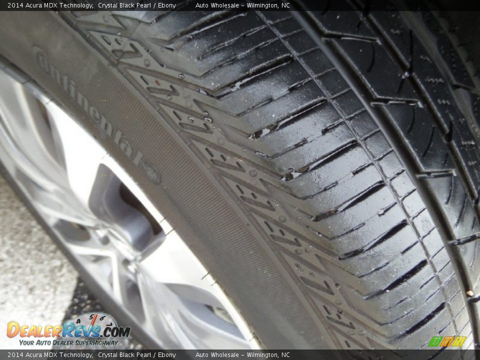 2014 Acura MDX Technology Crystal Black Pearl / Ebony Photo #8