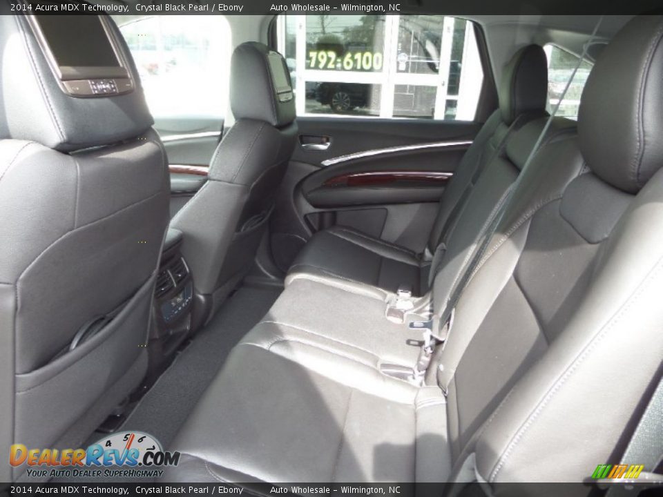 2014 Acura MDX Technology Crystal Black Pearl / Ebony Photo #12