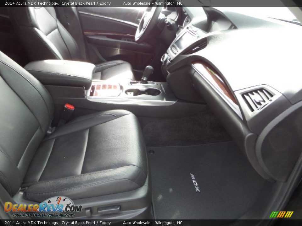 2014 Acura MDX Technology Crystal Black Pearl / Ebony Photo #13
