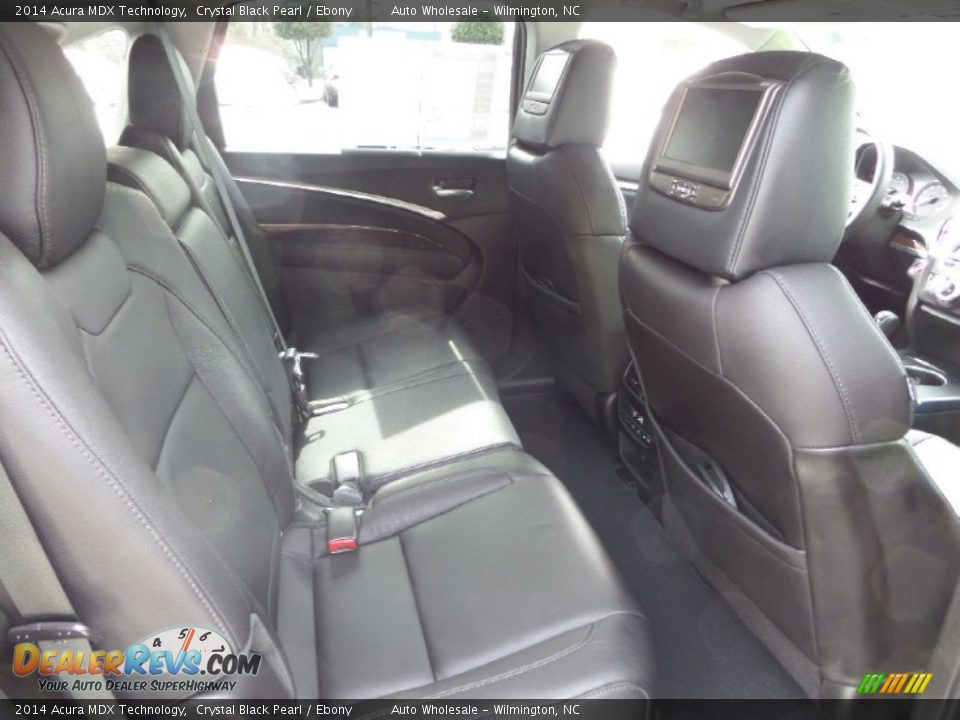 2014 Acura MDX Technology Crystal Black Pearl / Ebony Photo #14