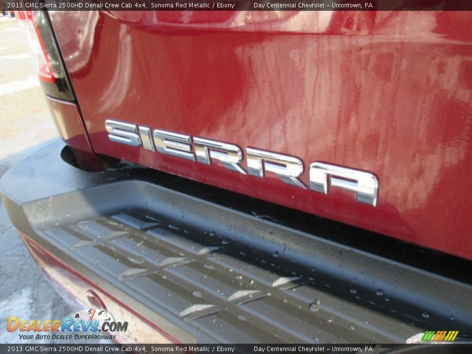 2013 GMC Sierra 2500HD Denali Crew Cab 4x4 Sonoma Red Metallic / Ebony Photo #6