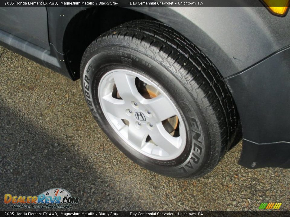 2005 Honda Element EX AWD Magnesium Metallic / Black/Gray Photo #12