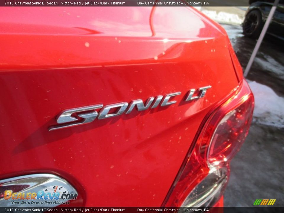 2013 Chevrolet Sonic LT Sedan Victory Red / Jet Black/Dark Titanium Photo #6