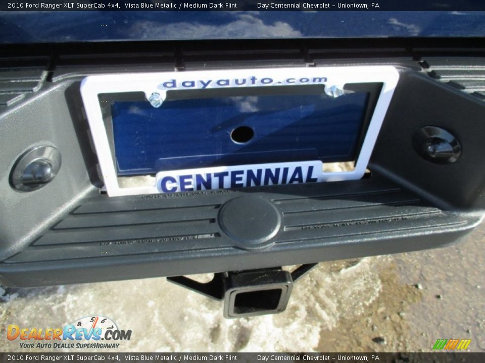 2010 Ford Ranger XLT SuperCab 4x4 Vista Blue Metallic / Medium Dark Flint Photo #7