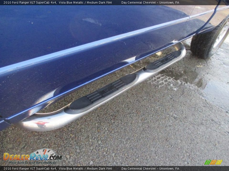 2010 Ford Ranger XLT SuperCab 4x4 Vista Blue Metallic / Medium Dark Flint Photo #16