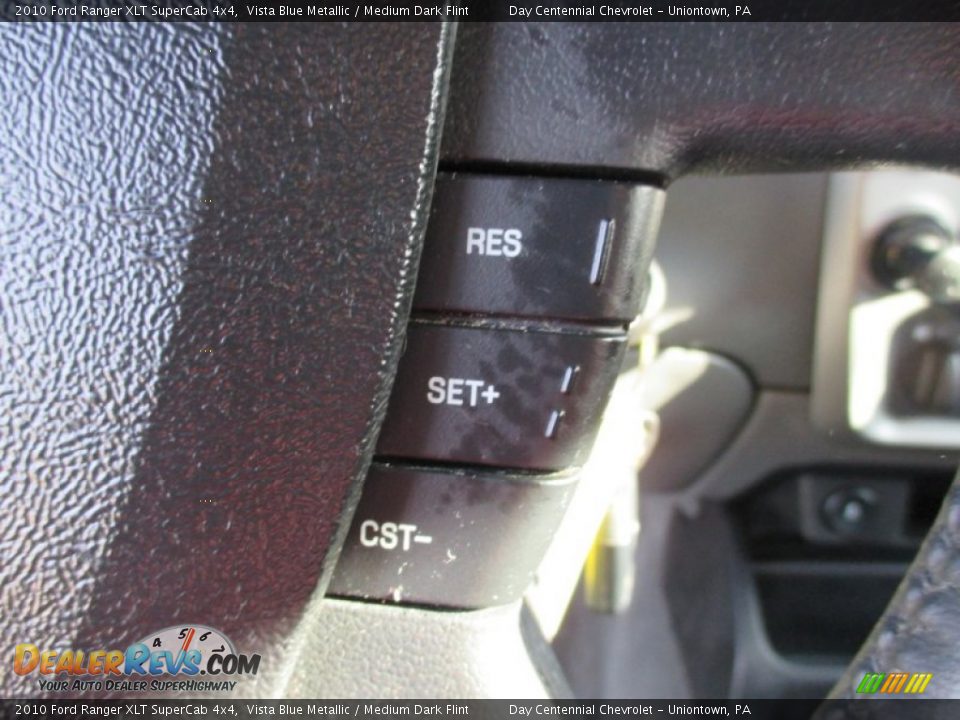 2010 Ford Ranger XLT SuperCab 4x4 Vista Blue Metallic / Medium Dark Flint Photo #29