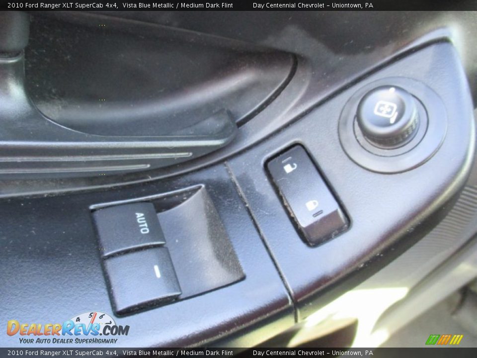2010 Ford Ranger XLT SuperCab 4x4 Vista Blue Metallic / Medium Dark Flint Photo #36