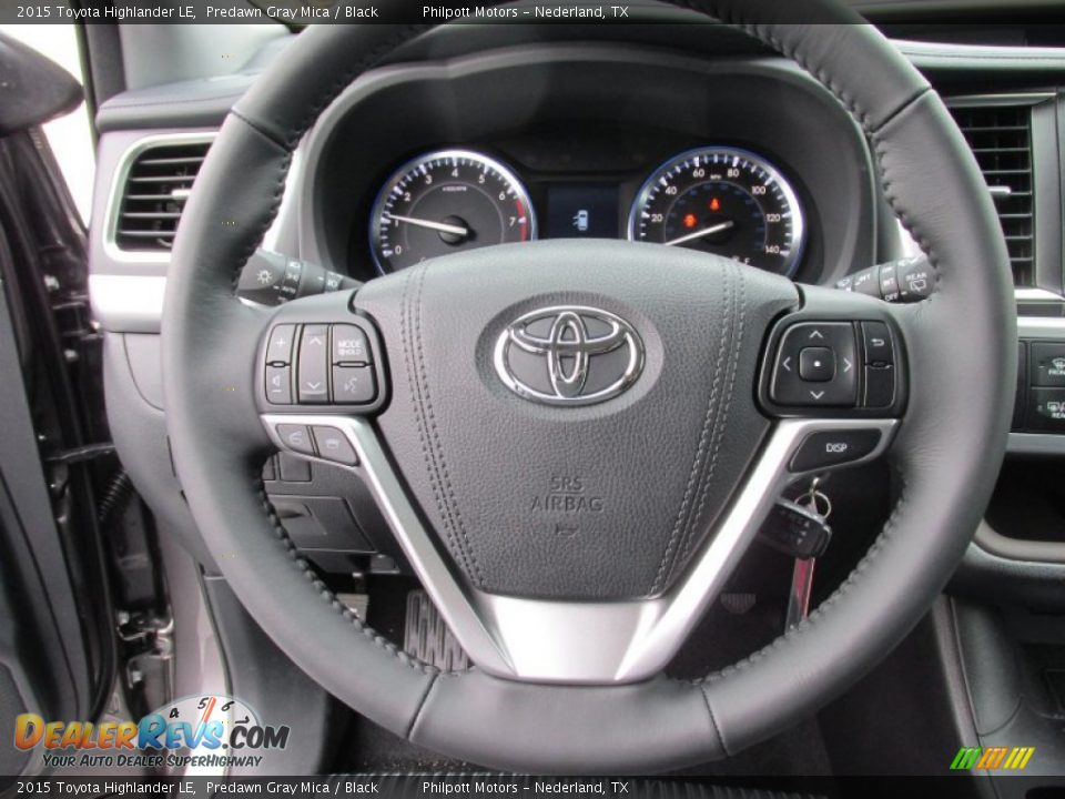 2015 Toyota Highlander LE Steering Wheel Photo #31