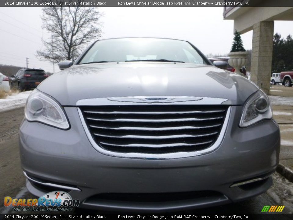 2014 Chrysler 200 LX Sedan Billet Silver Metallic / Black Photo #4