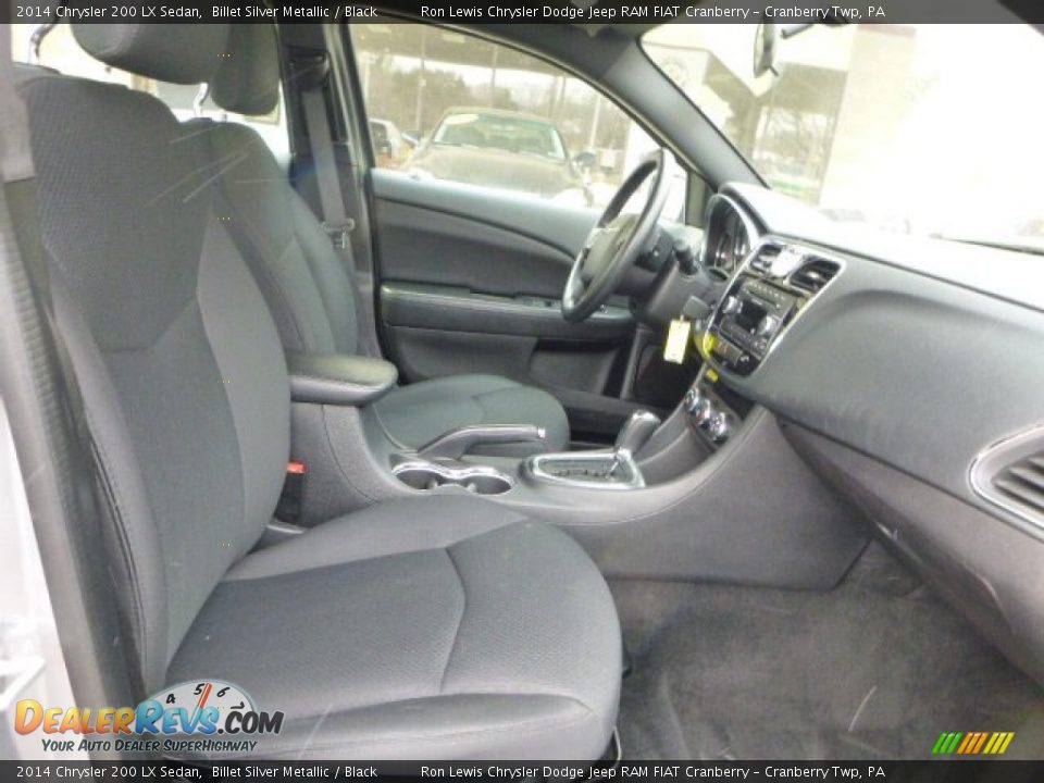 2014 Chrysler 200 LX Sedan Billet Silver Metallic / Black Photo #11