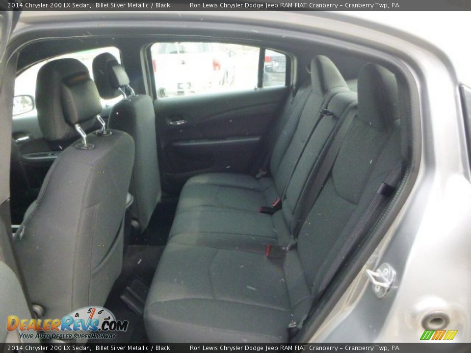 2014 Chrysler 200 LX Sedan Billet Silver Metallic / Black Photo #13