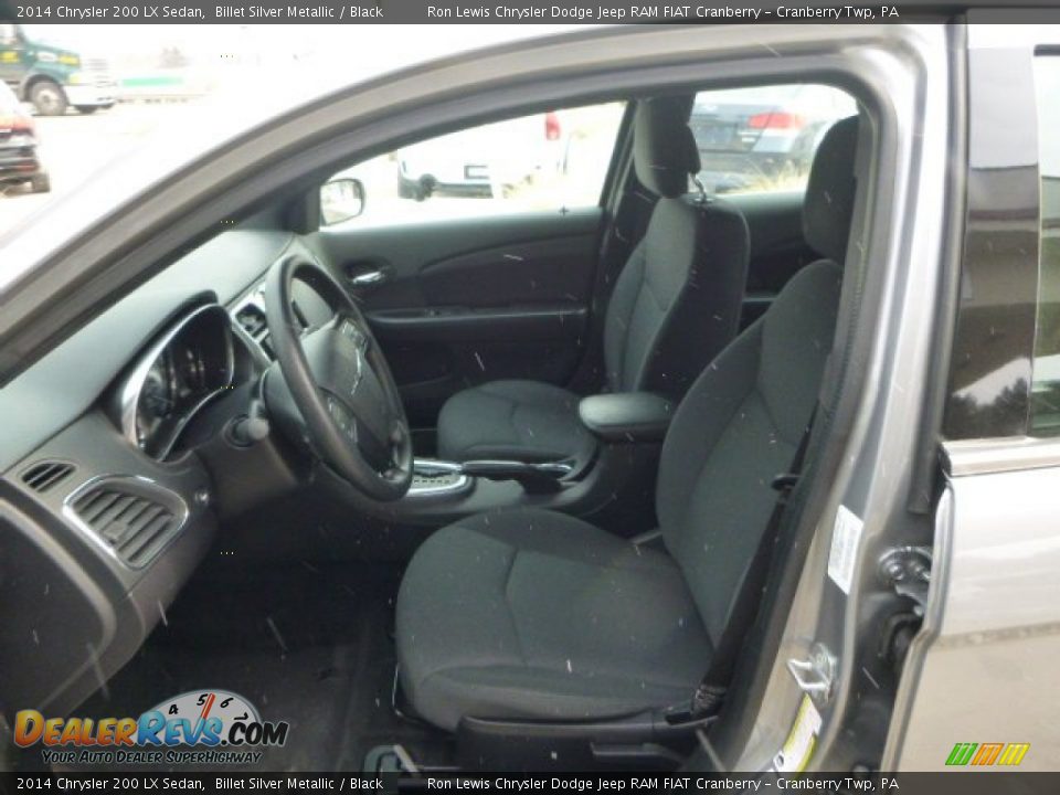 2014 Chrysler 200 LX Sedan Billet Silver Metallic / Black Photo #15