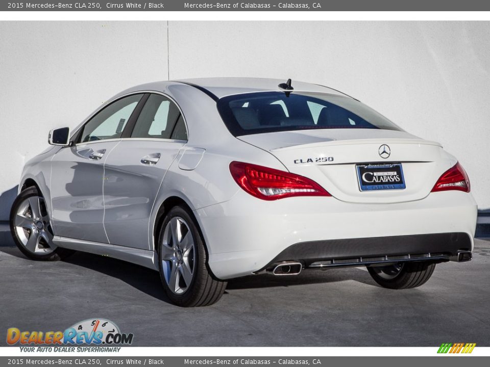 2015 Mercedes-Benz CLA 250 Cirrus White / Black Photo #2