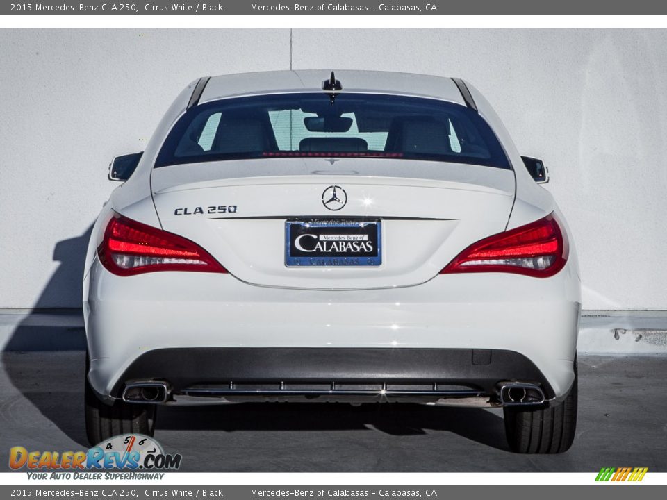 2015 Mercedes-Benz CLA 250 Cirrus White / Black Photo #3