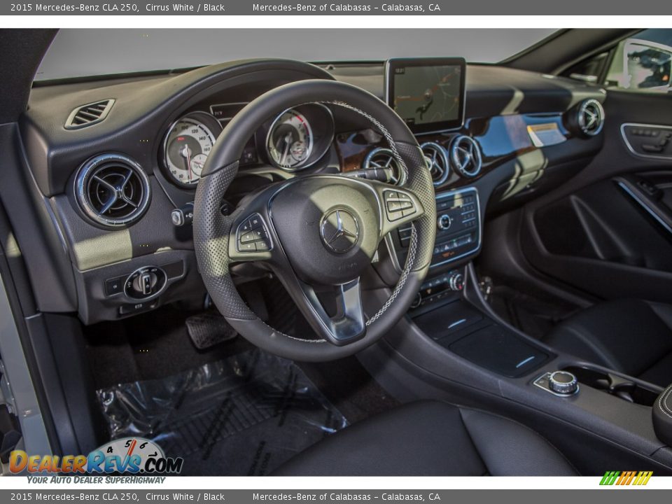 2015 Mercedes-Benz CLA 250 Cirrus White / Black Photo #5