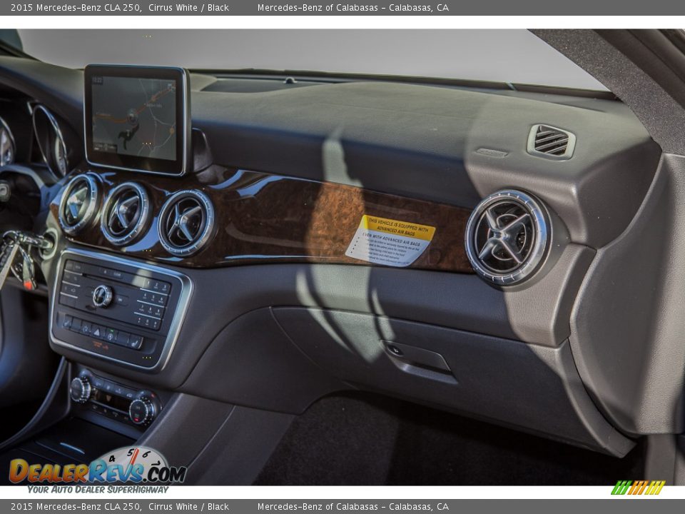 2015 Mercedes-Benz CLA 250 Cirrus White / Black Photo #8