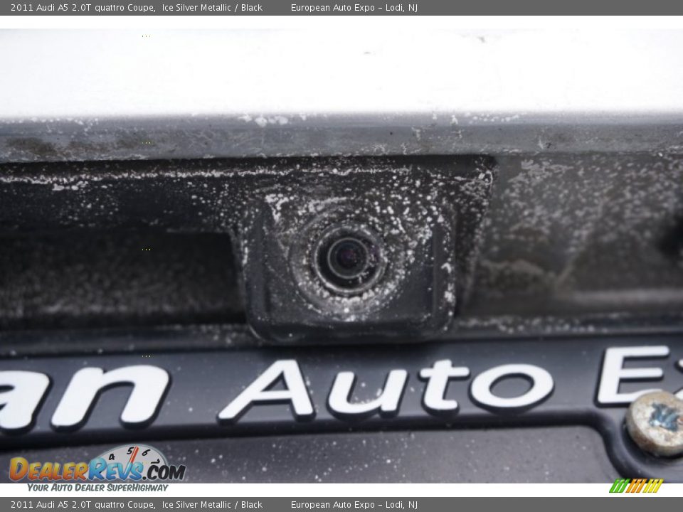 2011 Audi A5 2.0T quattro Coupe Ice Silver Metallic / Black Photo #15