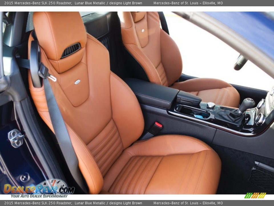 designo Light Brown Interior - 2015 Mercedes-Benz SLK 250 Roadster Photo #11