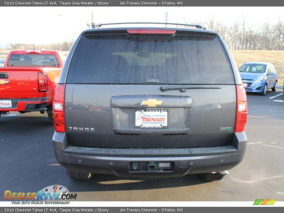 2010 Chevrolet Tahoe LT 4x4 Taupe Gray Metallic / Ebony Photo #6