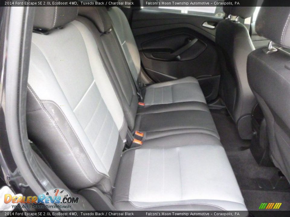 2014 Ford Escape SE 2.0L EcoBoost 4WD Tuxedo Black / Charcoal Black Photo #11