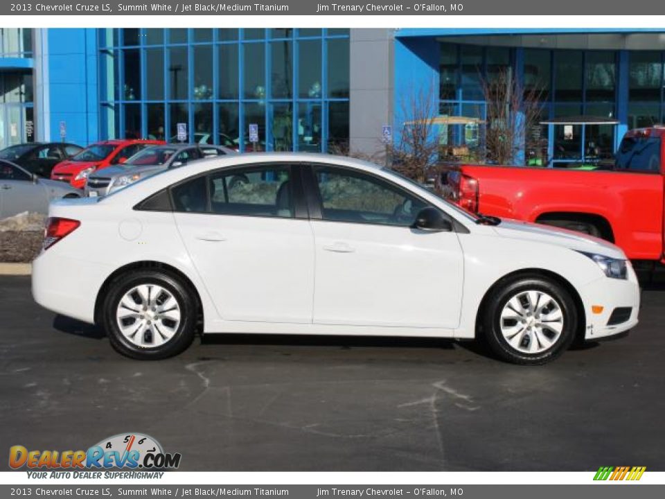 2013 Chevrolet Cruze LS Summit White / Jet Black/Medium Titanium Photo #1