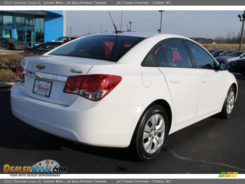 2013 Chevrolet Cruze LS Summit White / Jet Black/Medium Titanium Photo #3