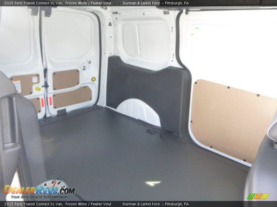 2015 Ford Transit Connect XL Van Frozen White / Pewter Vinyl Photo #4