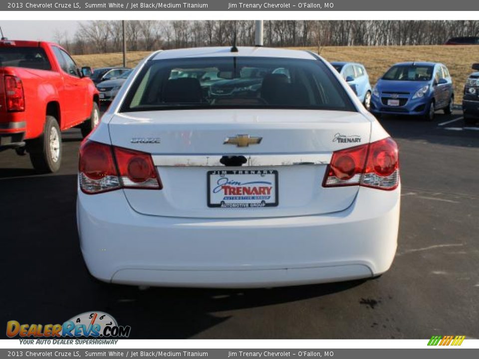2013 Chevrolet Cruze LS Summit White / Jet Black/Medium Titanium Photo #6