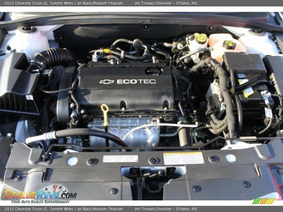 2013 Chevrolet Cruze LS Summit White / Jet Black/Medium Titanium Photo #7