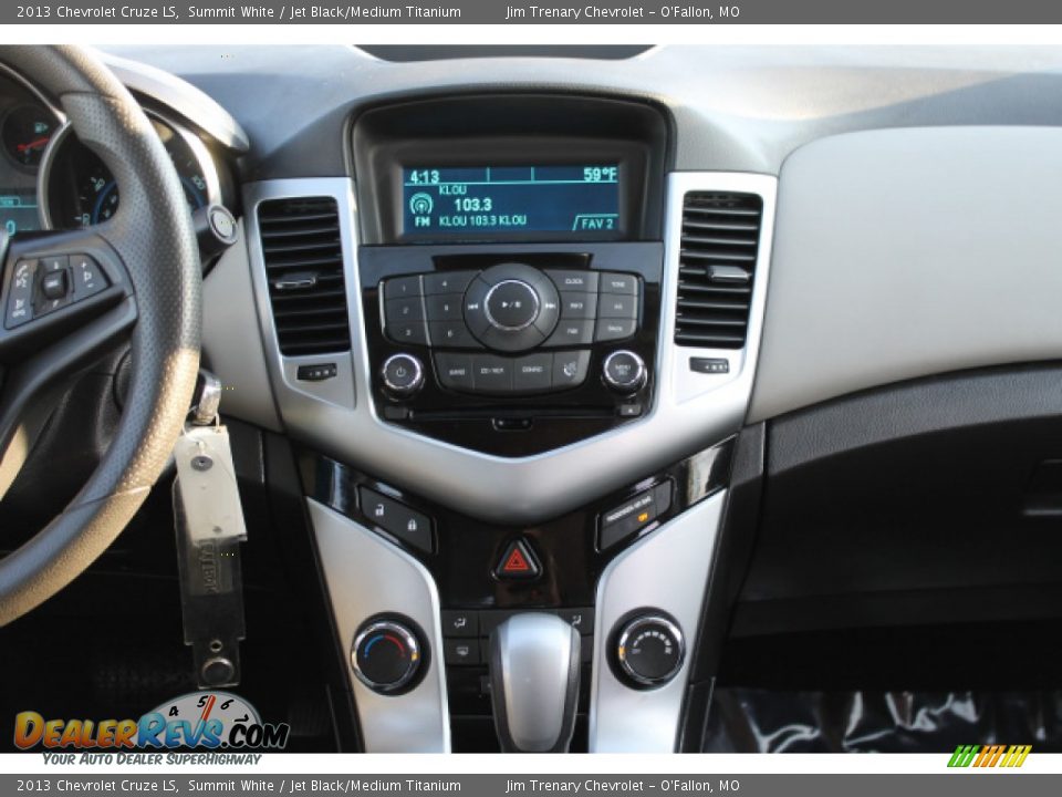 2013 Chevrolet Cruze LS Summit White / Jet Black/Medium Titanium Photo #12