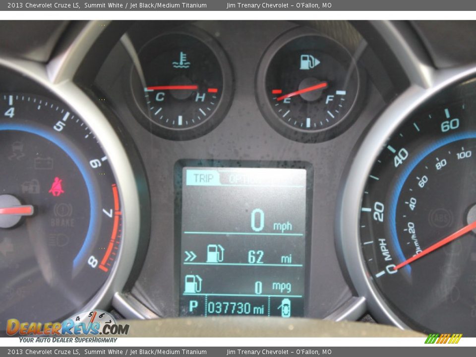 2013 Chevrolet Cruze LS Summit White / Jet Black/Medium Titanium Photo #14