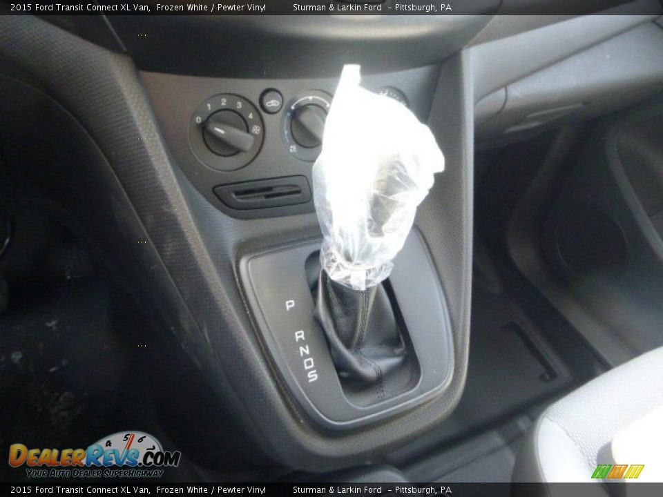 2015 Ford Transit Connect XL Van Frozen White / Pewter Vinyl Photo #14