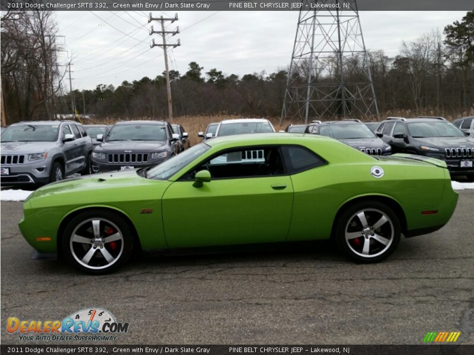 Green with Envy 2011 Dodge Challenger SRT8 392 Photo #10