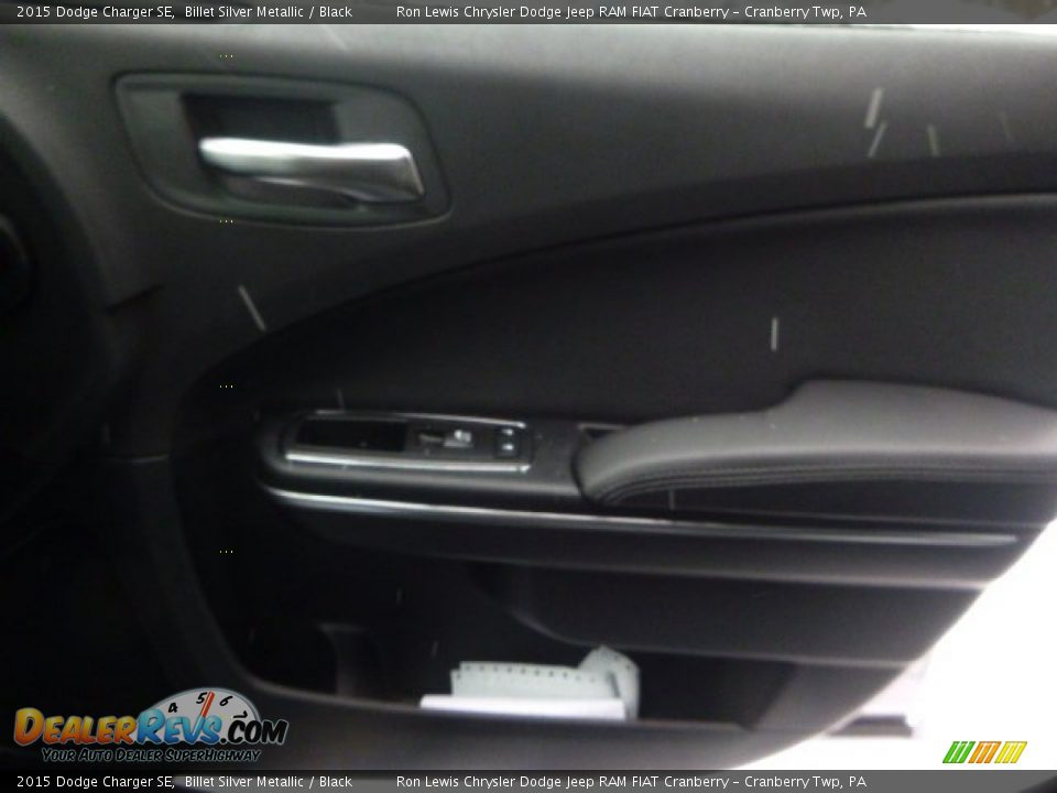 2015 Dodge Charger SE Billet Silver Metallic / Black Photo #19