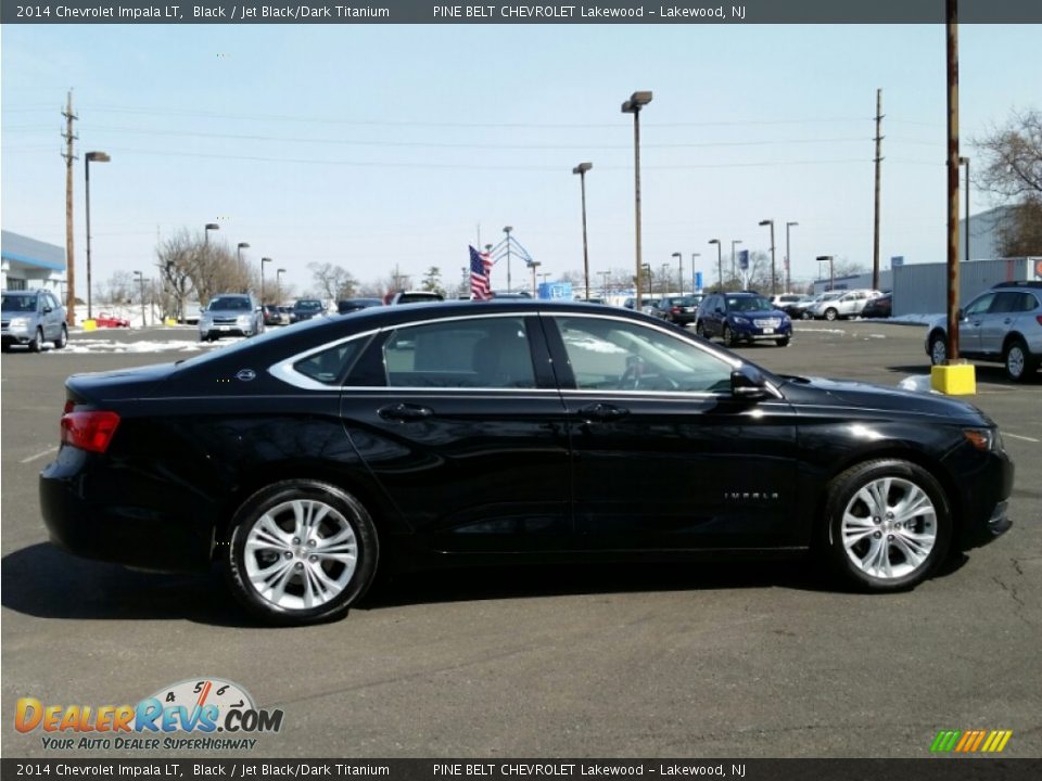 2014 Chevrolet Impala LT Black / Jet Black/Dark Titanium Photo #5