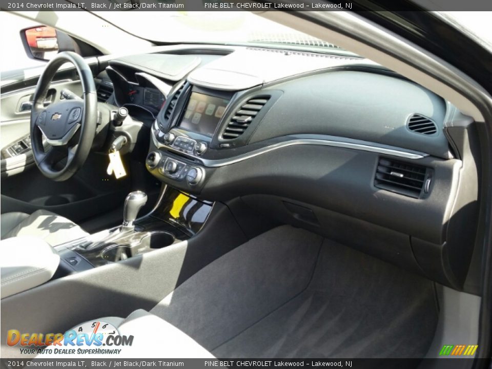 2014 Chevrolet Impala LT Black / Jet Black/Dark Titanium Photo #6