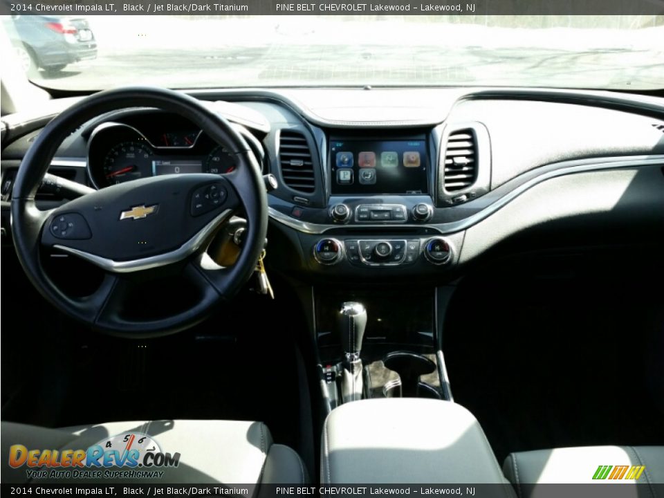 2014 Chevrolet Impala LT Black / Jet Black/Dark Titanium Photo #13
