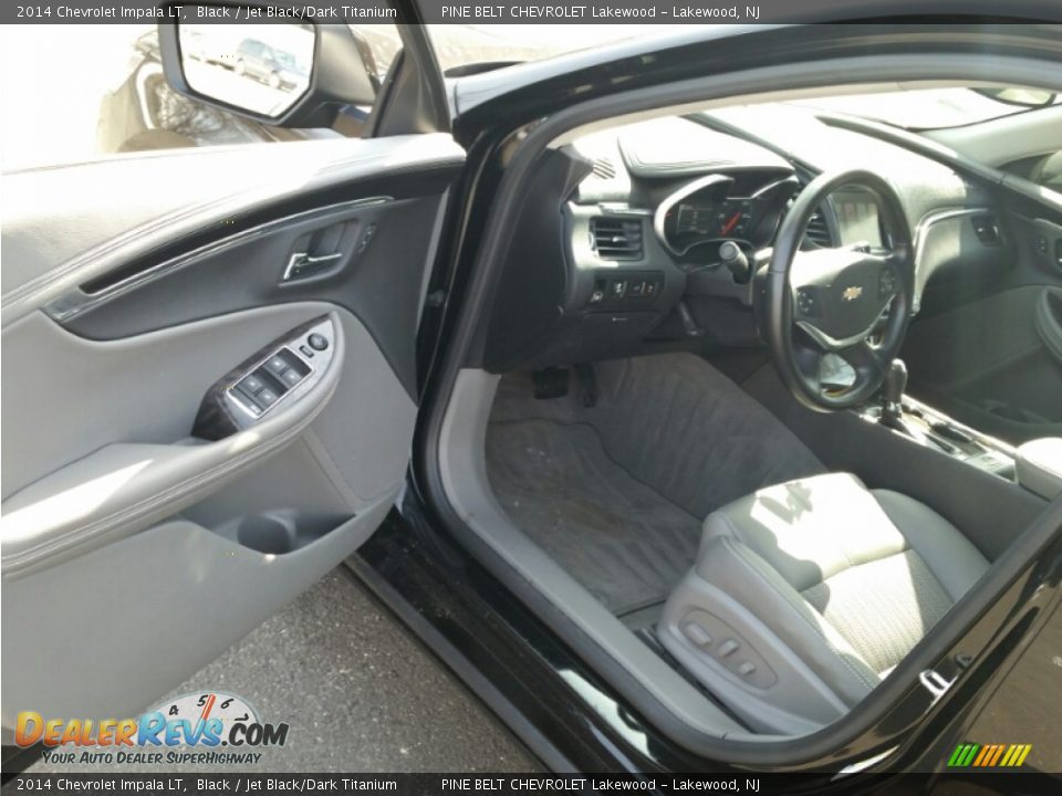 2014 Chevrolet Impala LT Black / Jet Black/Dark Titanium Photo #14