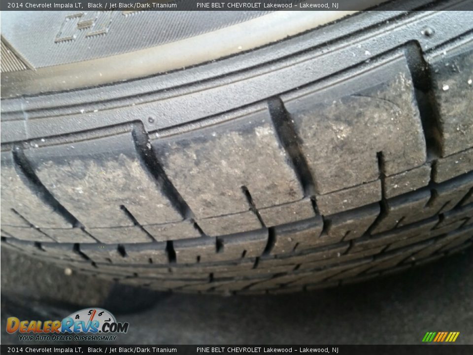 2014 Chevrolet Impala LT Black / Jet Black/Dark Titanium Photo #19