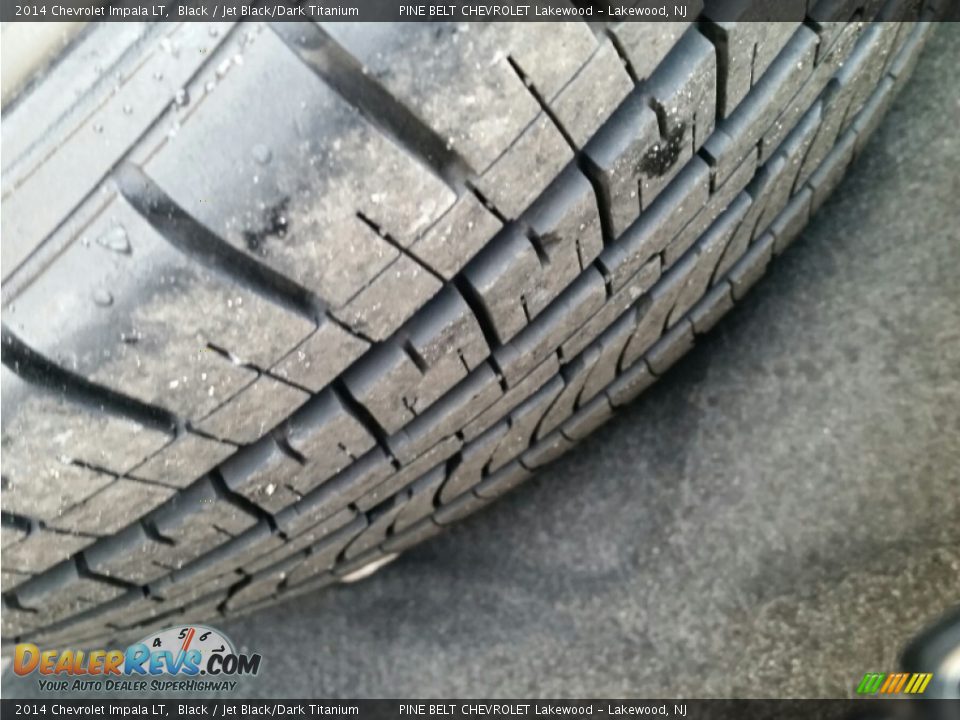 2014 Chevrolet Impala LT Black / Jet Black/Dark Titanium Photo #20