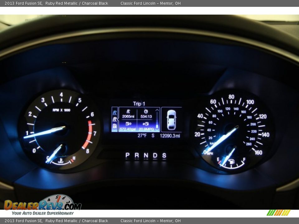 2013 Ford Fusion SE Gauges Photo #7