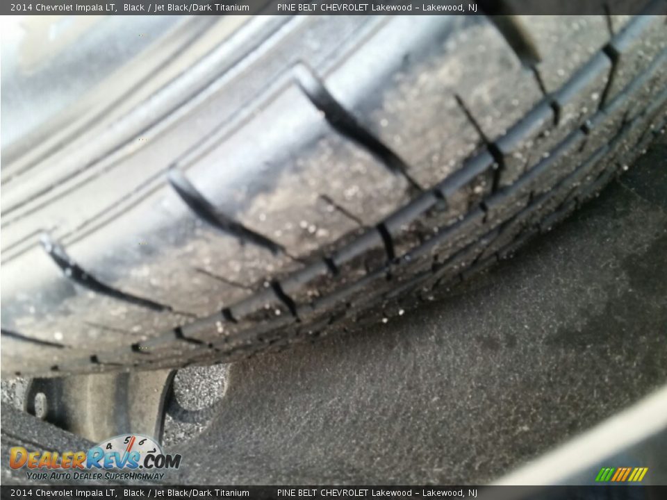 2014 Chevrolet Impala LT Black / Jet Black/Dark Titanium Photo #23