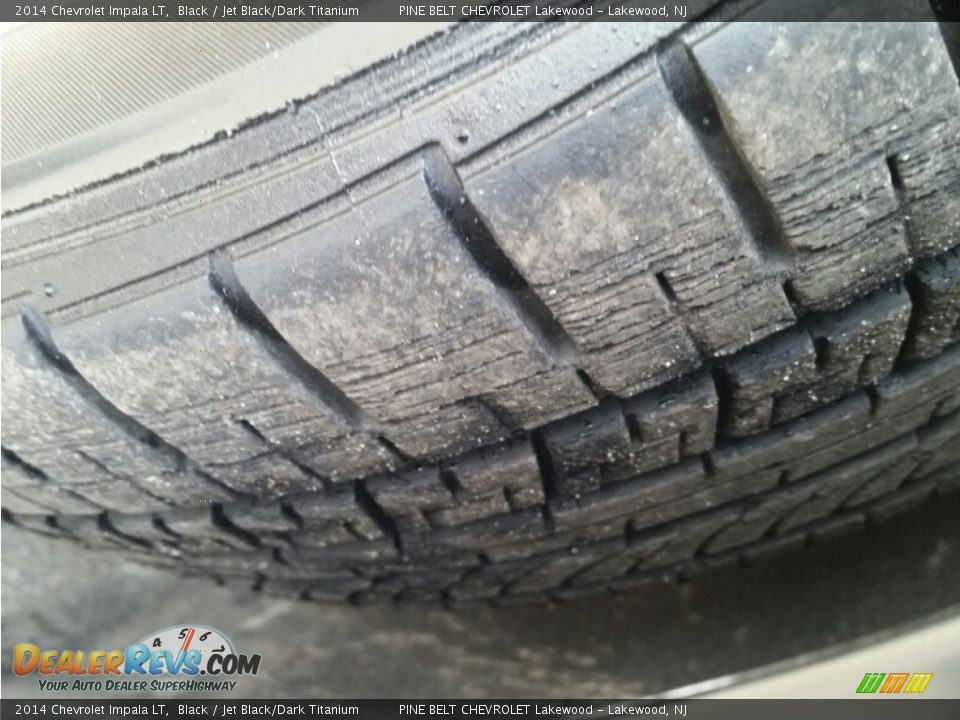 2014 Chevrolet Impala LT Black / Jet Black/Dark Titanium Photo #24