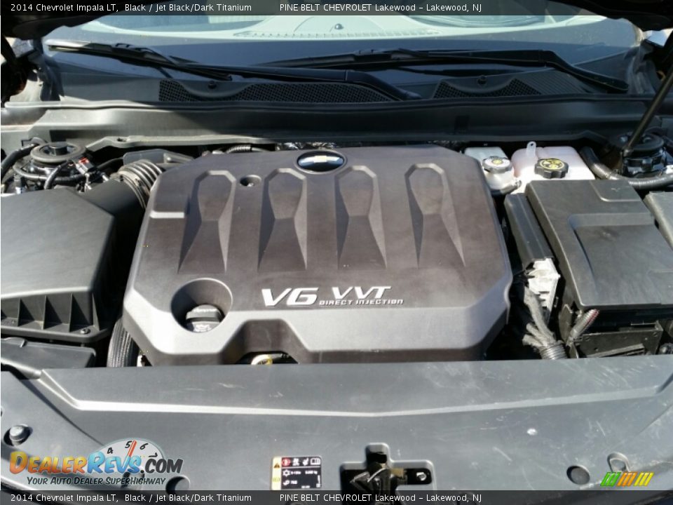 2014 Chevrolet Impala LT Black / Jet Black/Dark Titanium Photo #25