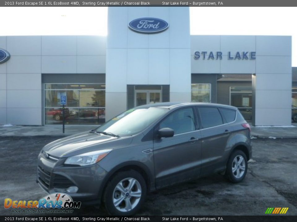 2013 Ford Escape SE 1.6L EcoBoost 4WD Sterling Gray Metallic / Charcoal Black Photo #1