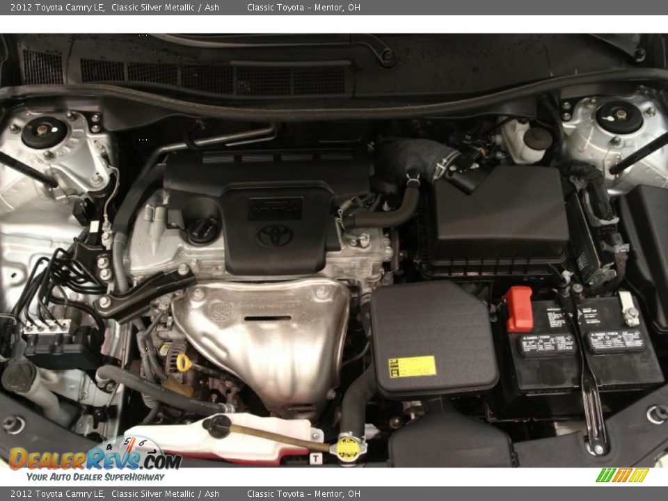 2012 Toyota Camry LE 2.5 Liter DOHC 16-Valve Dual VVT-i 4 Cylinder Engine Photo #19
