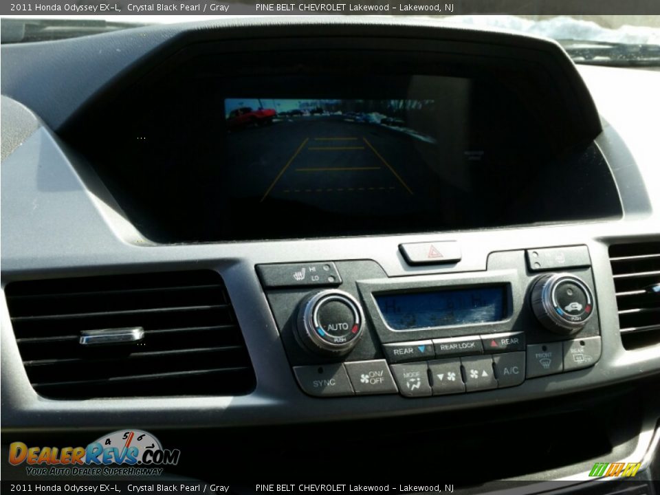 2011 Honda Odyssey EX-L Crystal Black Pearl / Gray Photo #19