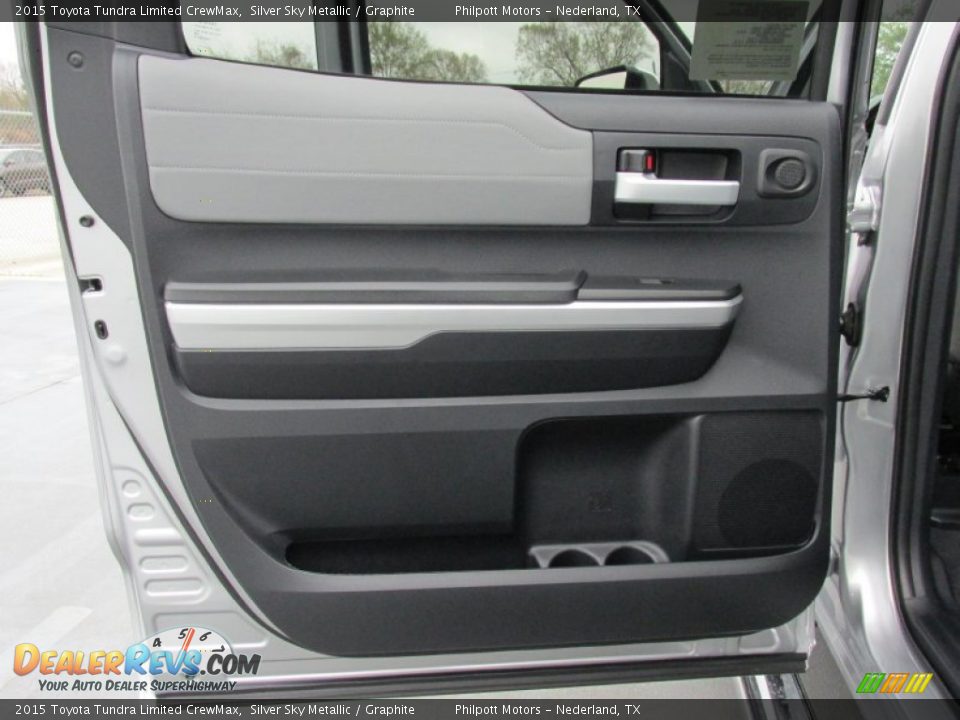 Door Panel of 2015 Toyota Tundra Limited CrewMax Photo #19